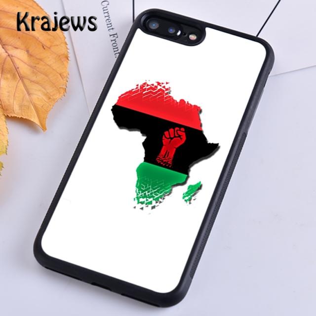 Krajews Panafrikanische Flagge Weiche Telefonhülle Für iPhone 14 5 6s 7 8 plus X XR XS 11 12 13 pro max Samsung Galaxy S21 S22 ultra