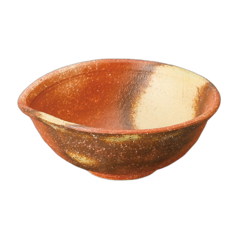 Iga Fire Color Oval Small Bowl X X Small Bowl [12.8 11.8 4.8 Cm]