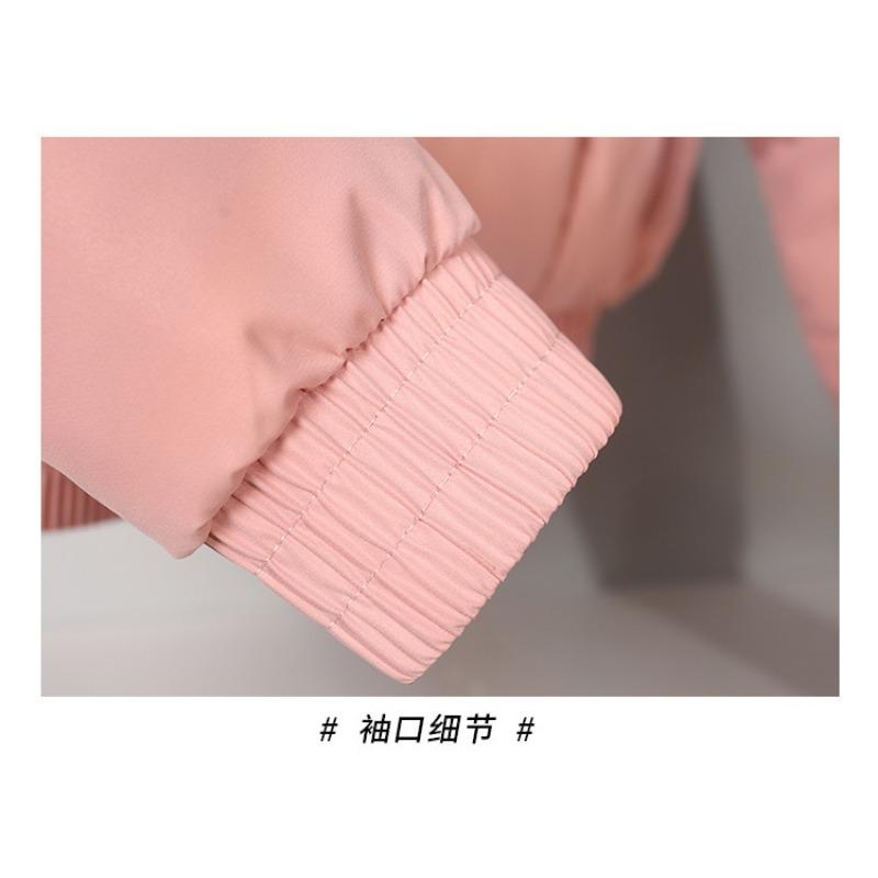 Women S Winter Hooded Short Long Sleeve Cotton Padded Coat