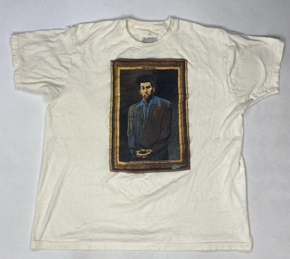 Seinfeld TV Show The Kramer Graphic T-shirt Men XL Short Sleeve XL