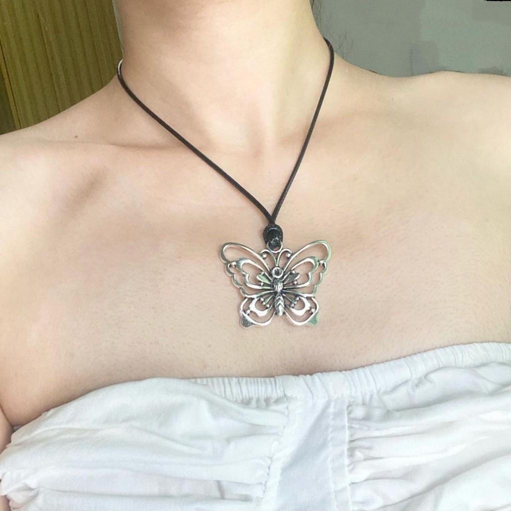 Y2k Retro Punk Metal Chain Necklace For Hip Hop And Streetwear Style