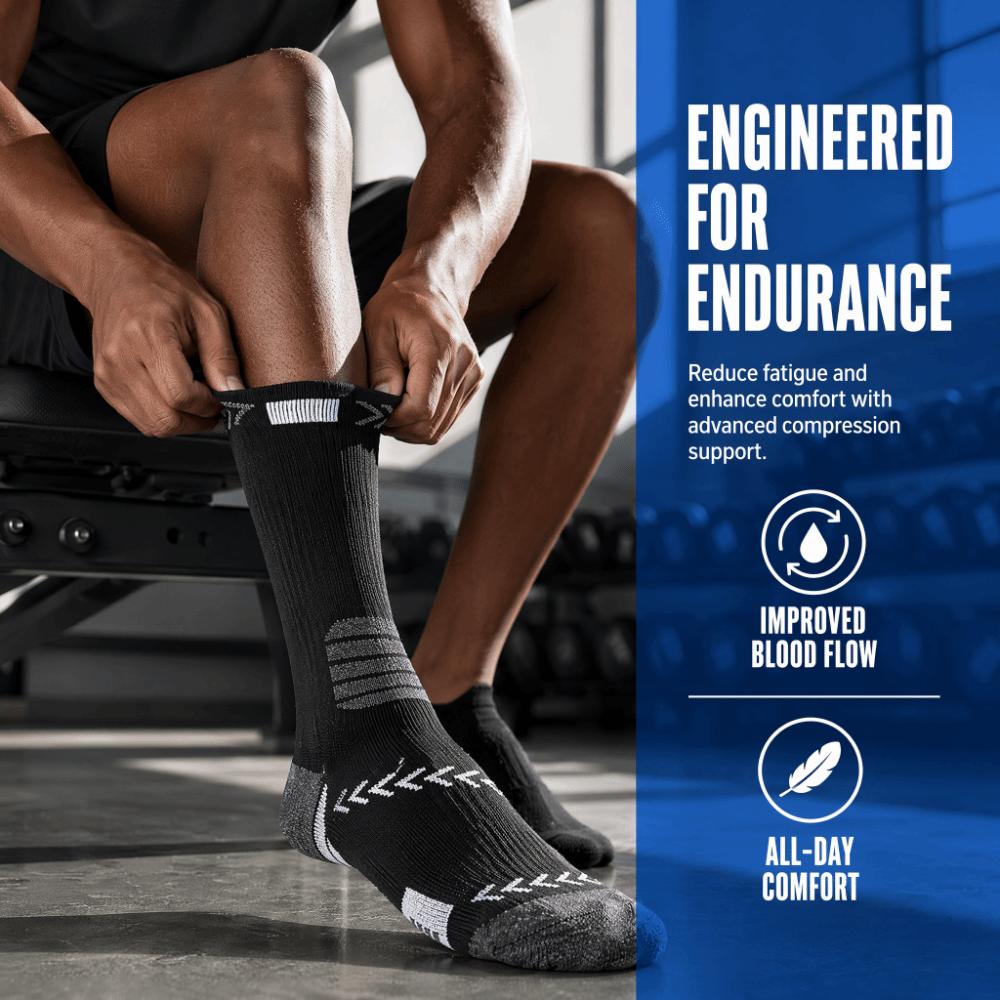 Thick Basketball Socks Toward Bottom Cycling Running Sports Socks Compression Socks Men Women