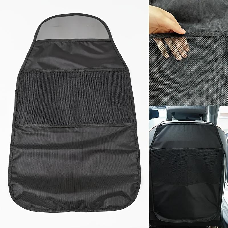 Сумка для хранения в автомобиле, противоударная накладка на спинку сиденья автомобиля, износостойкий чехол, двойная противоударная накладка на спинку сиденья для детских автокресел