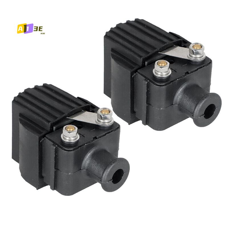 A03E-2Pcs Outboard Boat Ignition Coil 339-832757A For Mercury Mariner 6-225HP Engine 339-7370A13 339-835757A3 Sierra 18-5186 Par