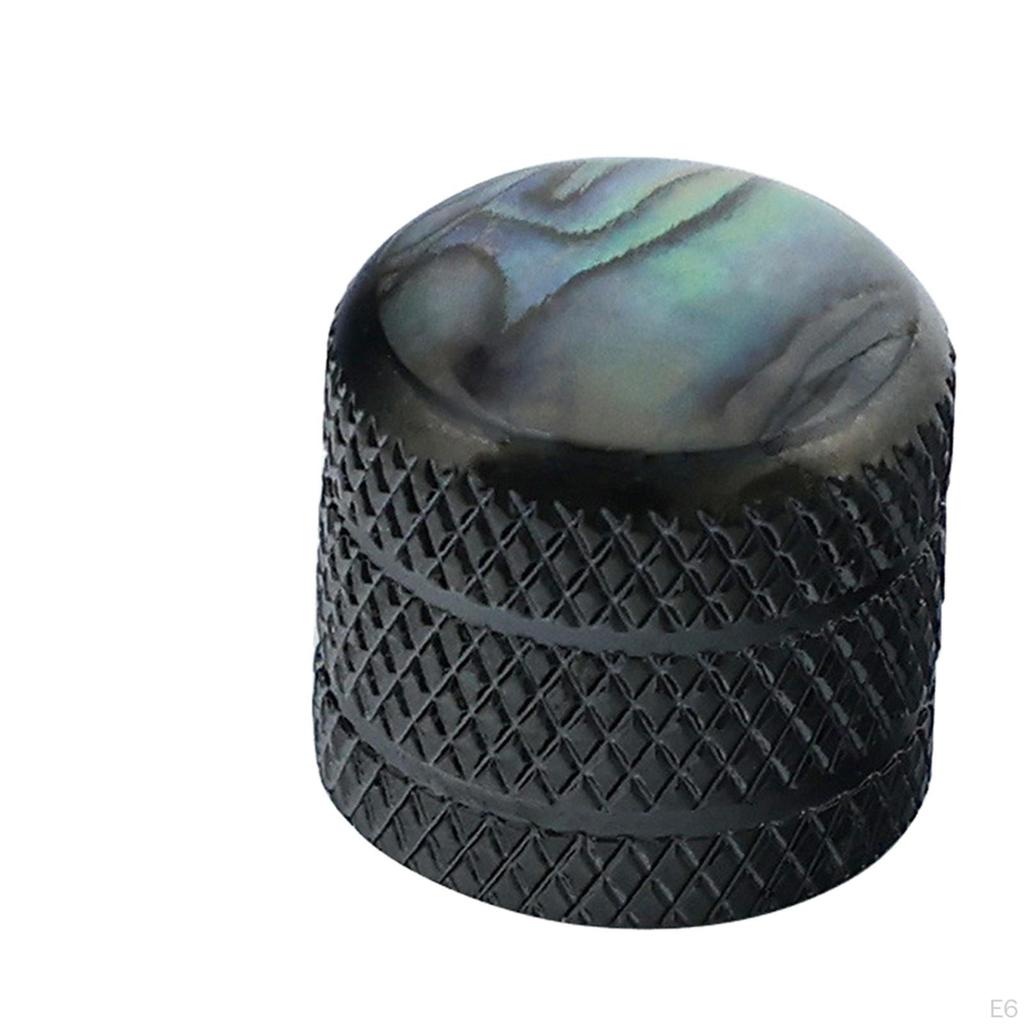 Botão de Controle Potenciômetro Botão de Pote, Robusto, Fácil Instalação, para Potenciômetros de Eixo de 6mm Profissional Guitarra