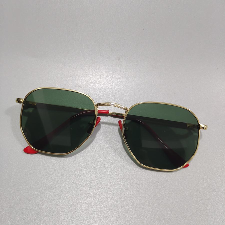

Fashion Polygonal Sunglasses For Ladies Luxury Design Classic Vintage Metal Travel Party Eyeglass Men Modern UV400
