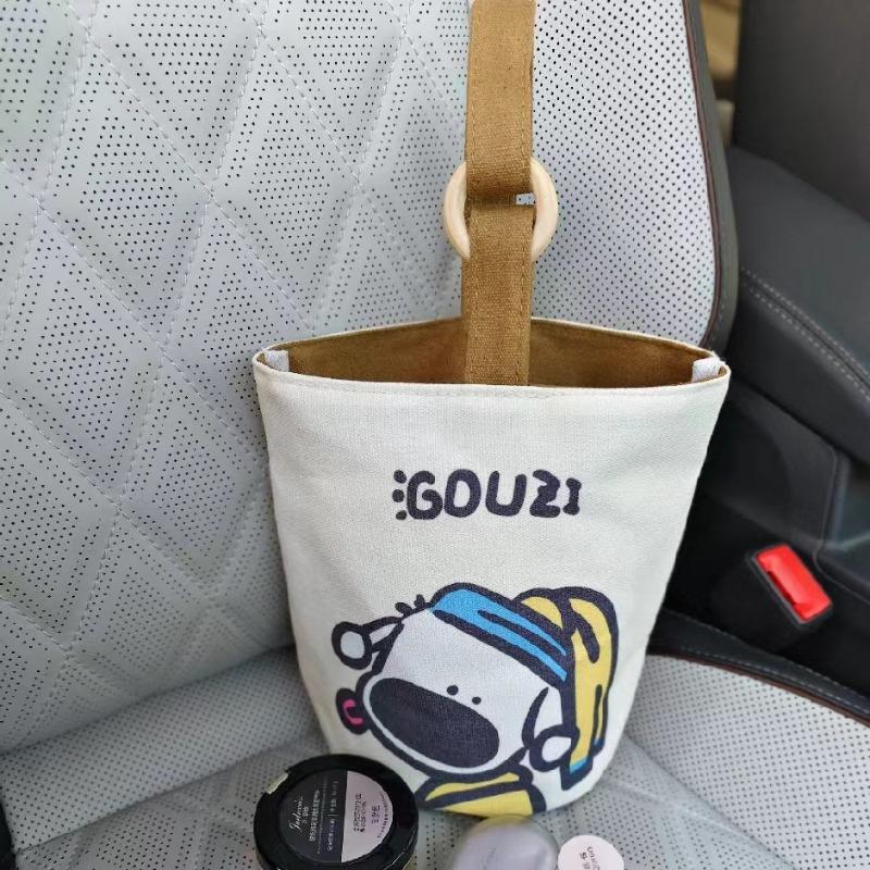 Office workers portable handbag canvas bucket bag cute bucket type handbag Bao Ma going out handbag