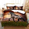 Luxury 3D Bedding Set Europe Queen King Double Duvet Cover Set Bed Linen Comfortable Blanket/Quilt Cover Bed Set Animal  Horse