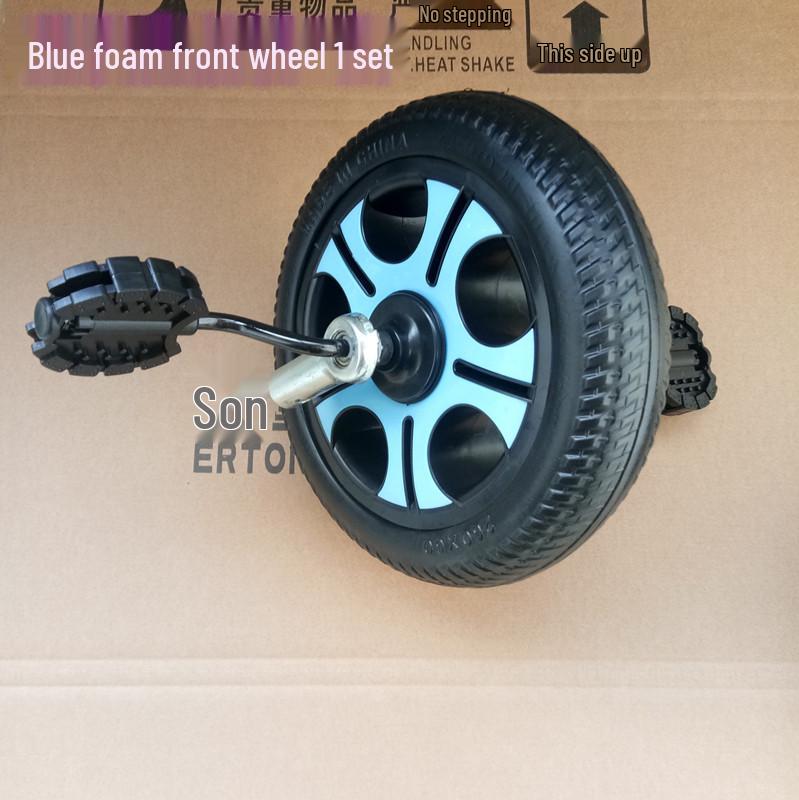 Kinderdreirad mit Schaumstoff- und Vollgummi-Verschleißfesten Rädern.