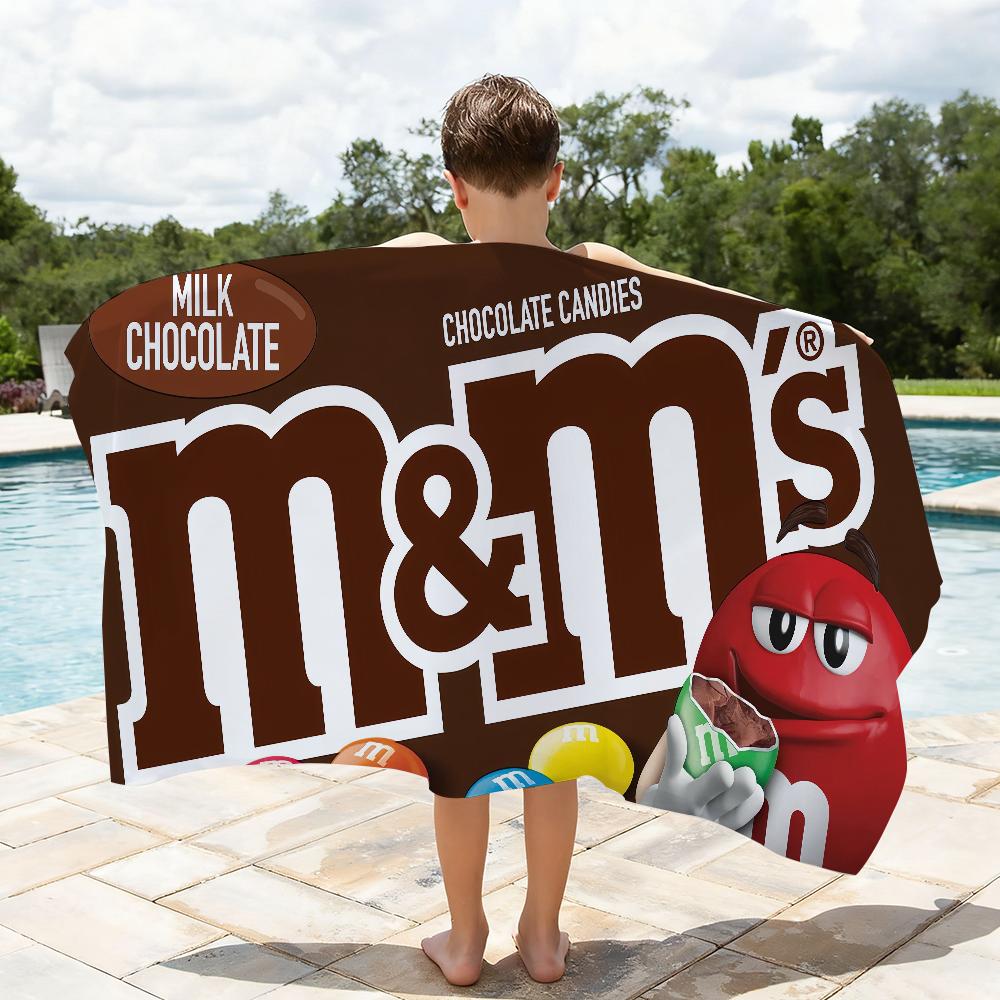 Candy M-M&M's-S Sweet Towel Shower Sauna Travel Spa Quick Dry Gym Accessories Soft Large Beach Towels