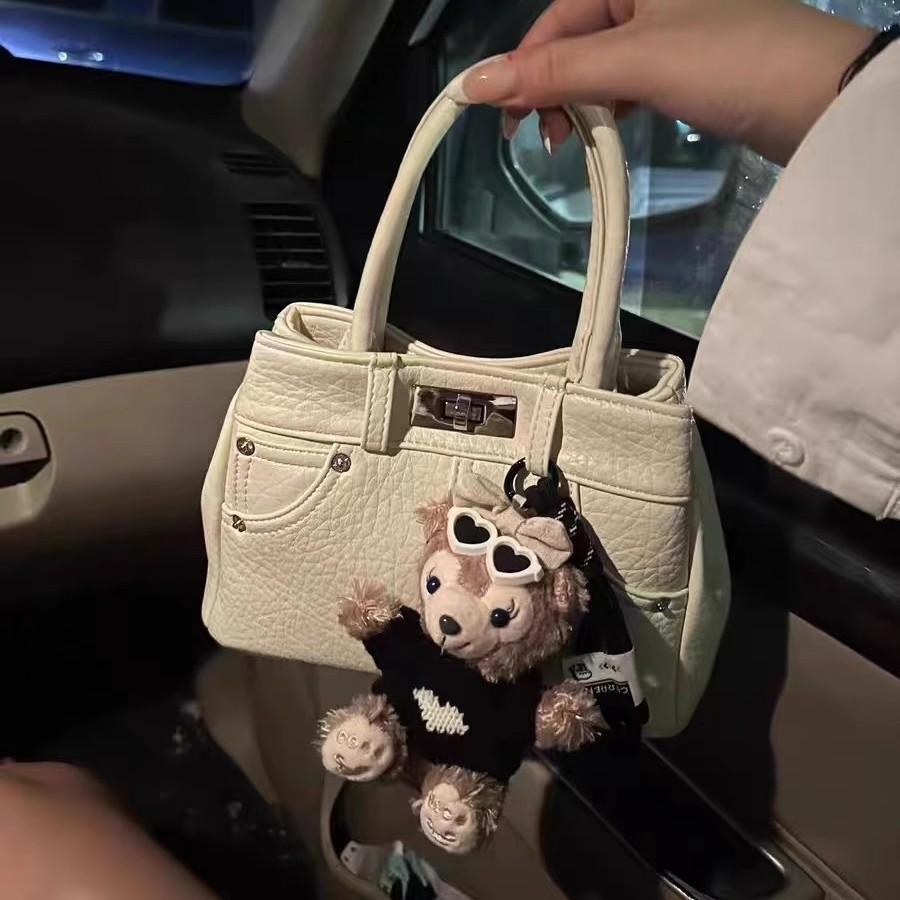 

New Handbag Women s Versatile Fashion Commuter Shoulder Messenger Bag джинсовий синього кольору