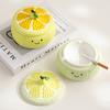 Creative Summer Limited Edition Cute Lemon Ceramic Ashtray Home Decoration Ornament Hotel Ashtray Gift