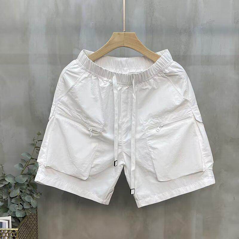 Ανδρικό Ιαπωνικό Ρετρό Καλοκαιρινό Σορτς με Πολλαπλές Τσέπες