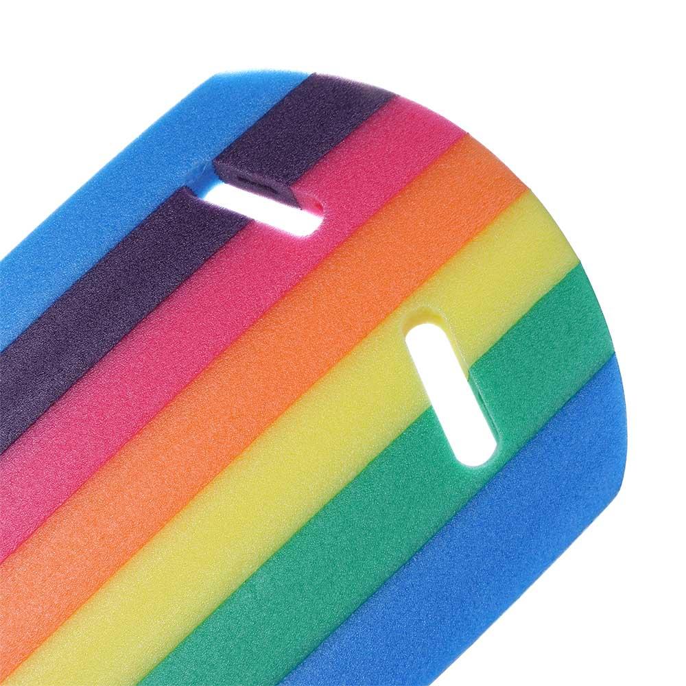 Foam Board Kids Adults Float Kick Board Swimming Kickboard Float Hand Board Rainbow Float Board