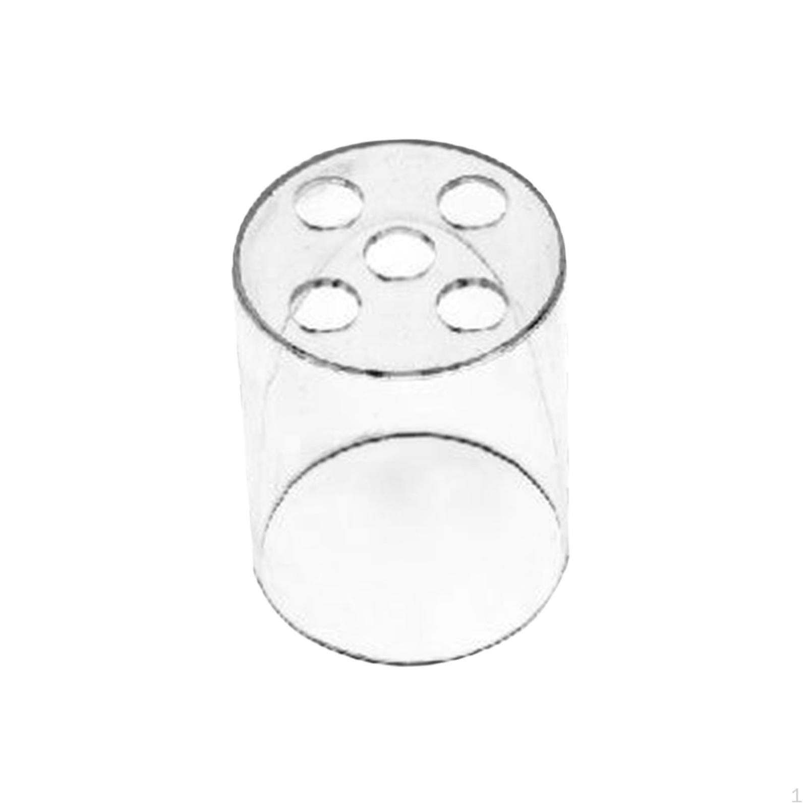 

Acrylic Coral Feeder Cover Feeding Breeding Protection Anti Predation for Blocking Fish S