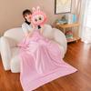 Throw Pillow, Quilt, Two-in-one Throw Pillow, Car Blanket, Nap Blanket, Throw Pillow, Car Air Conditioner Quilt, Rest Pillow