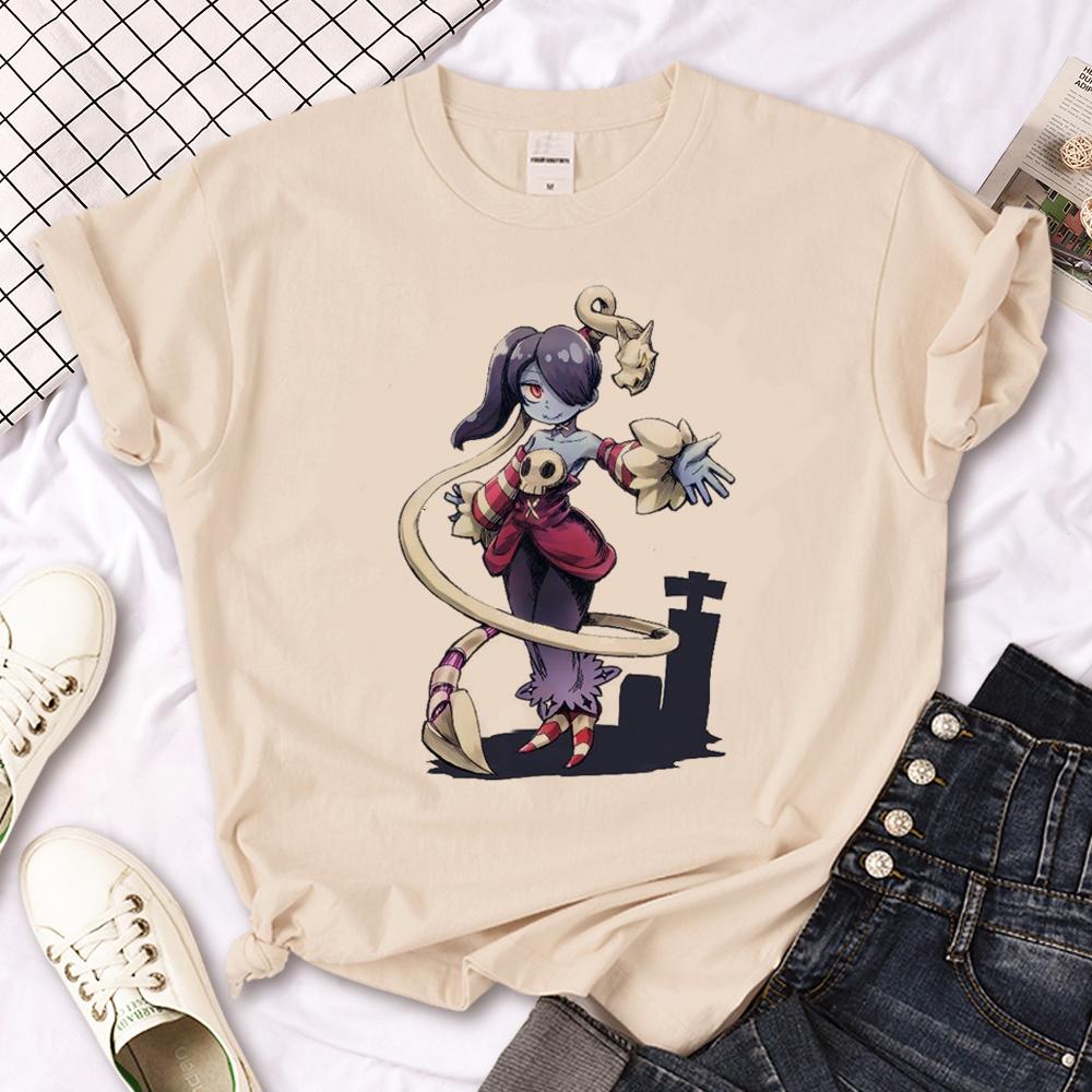 

Мужская футболка Skullgirls харадзюку футболки мужская одежда харадзюку 4XL