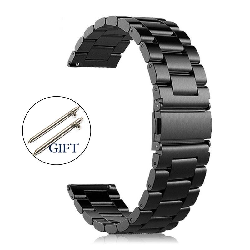 20mm 22mm Titanium Strap for Huawei Watch GT/2/3/Pro Stainless Steel Wristband for Huawei Watch 46mm 42mm/Samsung Watch 3/4/5