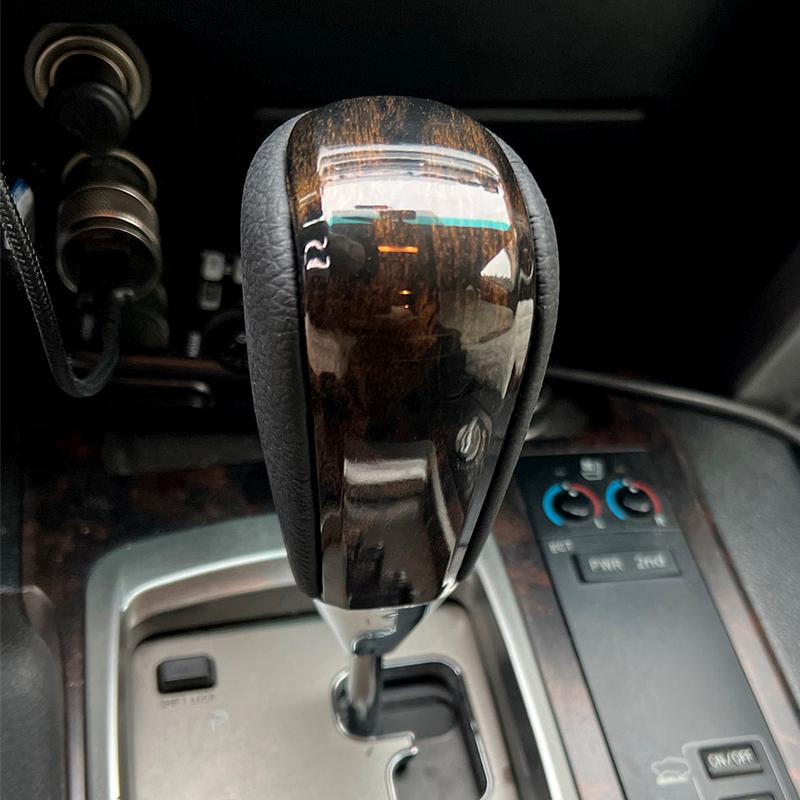 Car Gear Shift Knob Lever Stick Accessories For Toyota Land Cruiser 200 FJ20 2008-2017