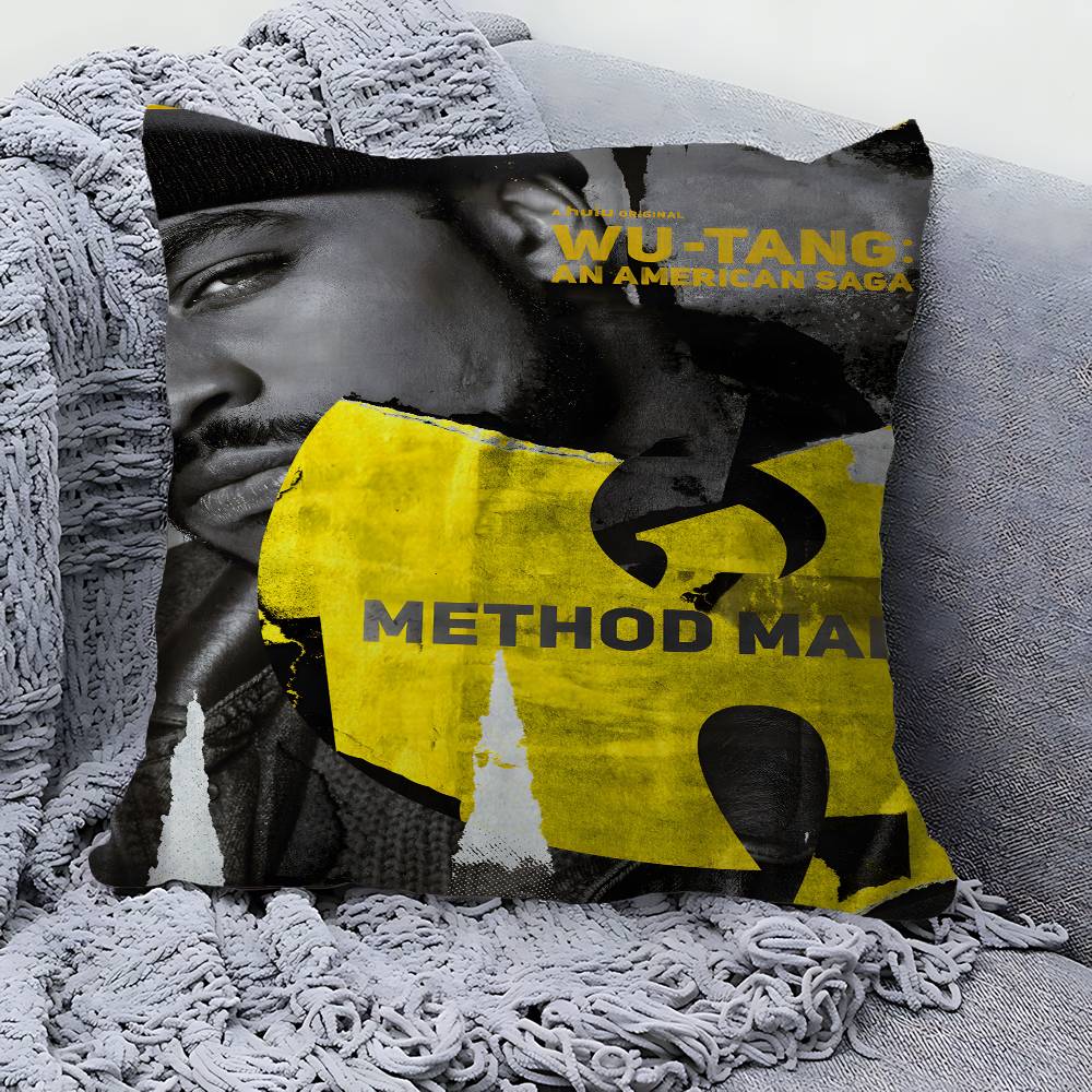Wu-Tang Clan Film Kissenbezug Kissenhülle Dekoration Kissenbezug Bedruckter Kissenbezug für Sofa