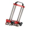 Sheet Metal Roller Portable 2 Station Bender 0-100° Bending Range Metal Roofing Tool for Making 7mm-180mm Bending