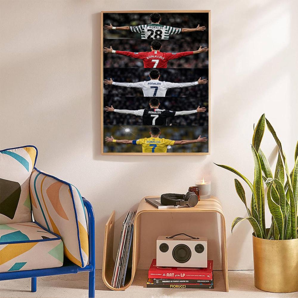Cristiano Ronaldo 5D Diamond Painting Round Diamond Rhinestones Mosaic Diamond Embroidery Wall Paintings Rhinestones Gift Frameless