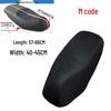 Leling Zhi Mai M3 Electric Scooter Seat Cover: Sun Protection, Heat Insulation, Breathable Honeycomb Mesh for All Seasons.