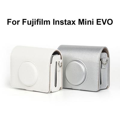 Adjustable Strap Instant Camera Case PU Leather Photography Pouch for Fujifilm Instax Mini EVO