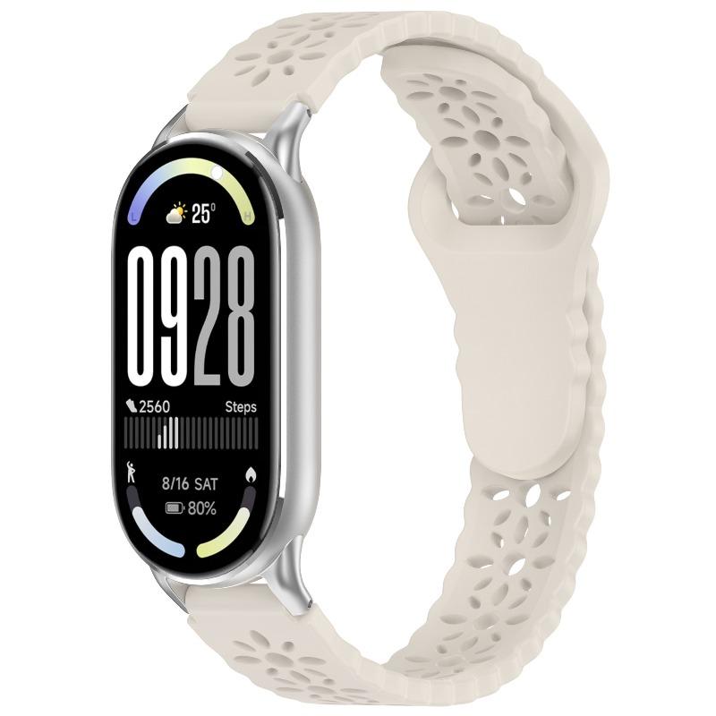 Silicone Strap for Xiaomi Mi Band 10 9 8 NFC Sport Rubber Bracelet Wristband Correa Xiaomi Smart Band 8 9 10 NFC Accessories