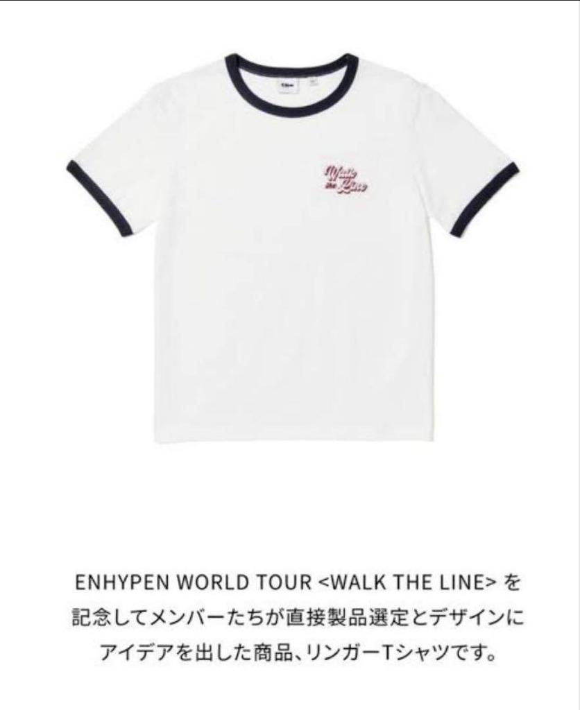 [GEBRAUCHT] ENHYPEN WALK THE LINE Seoul T-Shirt, Größe M