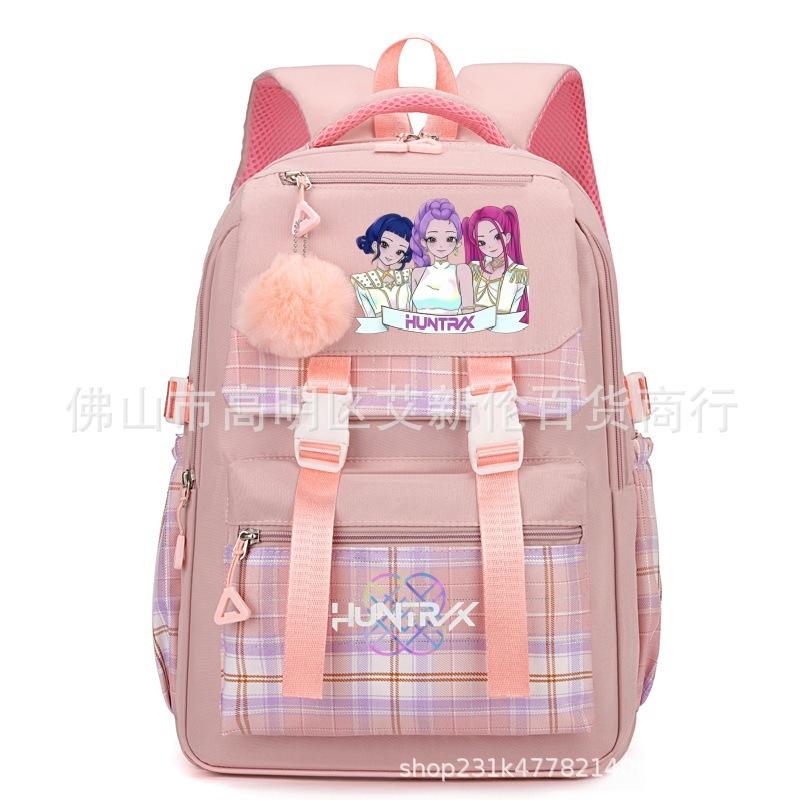 Kpop Witch Hunter Group Printed Schoolbag Middle And High School Large Capacity Student Casual Backpack