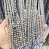 Natural Light Gray Moonstone Labradorite Beads for DIY Bracelet/Necklace Accessories