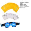 1 Set Upside Down Challenge Game Creativity Board Game with Goggles for Home Parties Festivals Outdoor