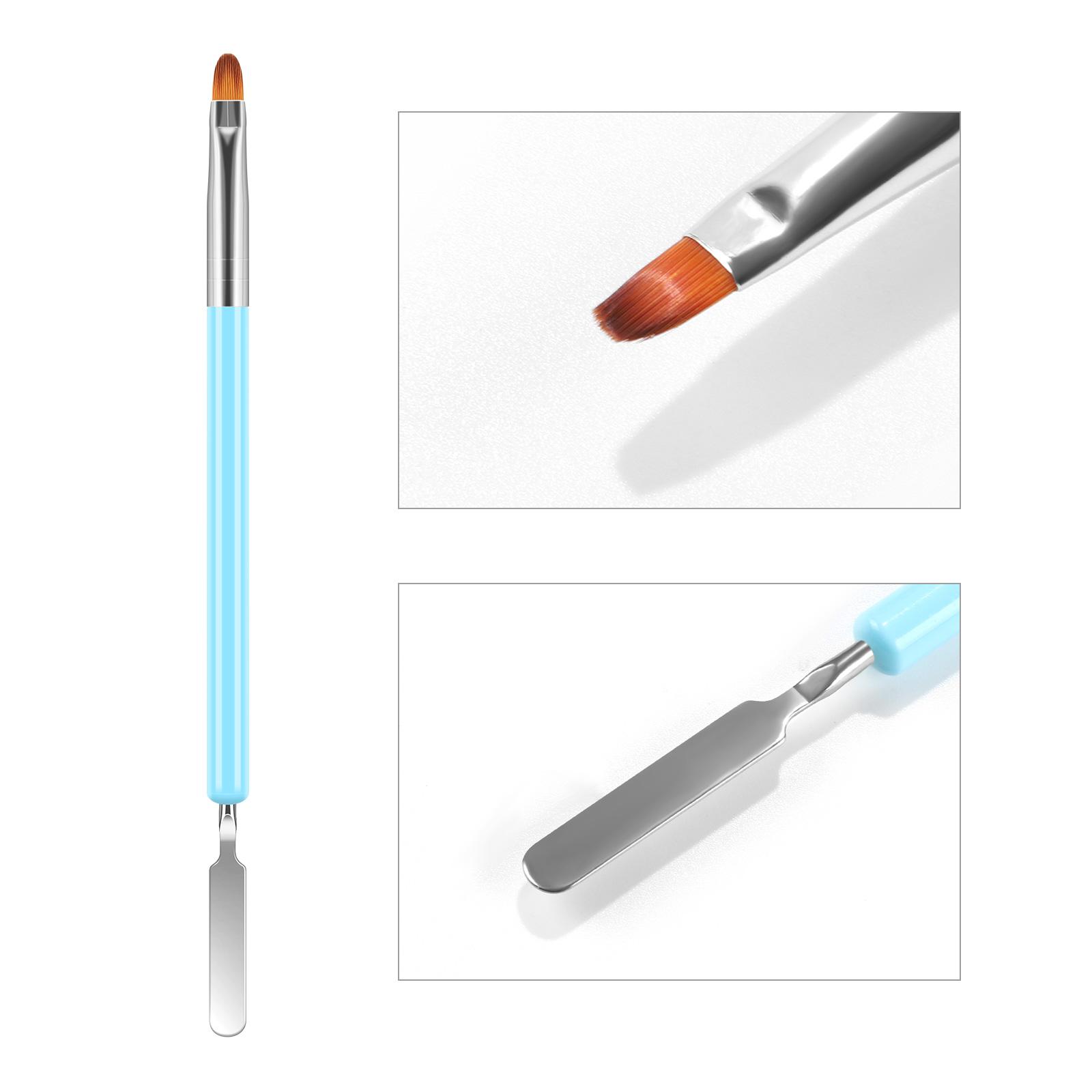 

Двусторонняя кисть для ногтей для наращивания ногтей, дизайн ногтей, ручка, инструменты для рисования, инструмент для гель-маникюра, кисть для дизайна ногтей