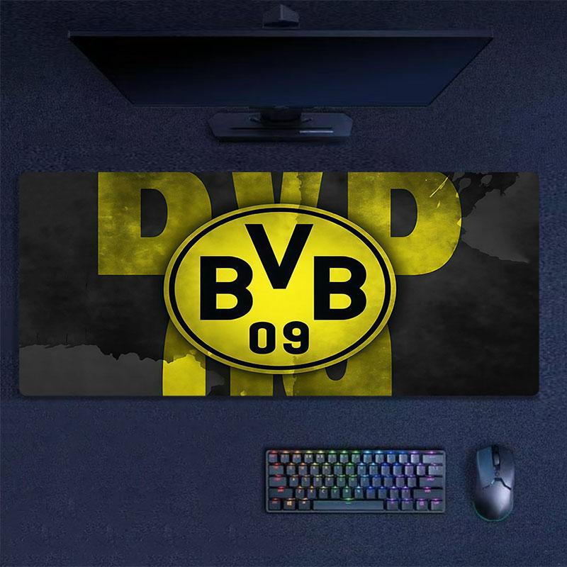 BVB Mouse Pad, Large Gaming Desk Mat, Non-slip XXL Mousepad for Laptop & Tablet, Mini PC Playmat with Stitched Edges