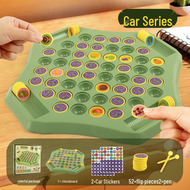 Interactive Parent-Child Flip Chess Game for Memory and Concentration Training