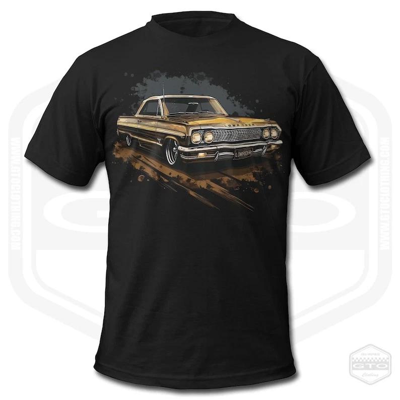 Lowrider Yellow 1 Graphic T-Shirt Men Lowrider Fan Art Gift For Men S