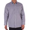 Men's Summer Loose Cotton Shirt for Middle-aged and Elderly