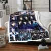 Bts Bangtan Boys Kpop Superstar Flannel Blanket With Customizable Name Comfortable In All Seasons Suitable For Sofas Beds Travel Camping And Office