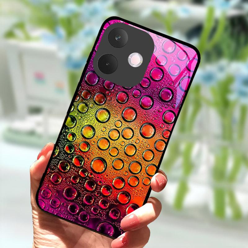 Husă Telefon Pentru OPPO A5 Pro 5G A5Pro Anti-cădere Protecție Cameră Spate Sticlă Călită Pentru OPPO A 5 Pro CPH2695 Fundas