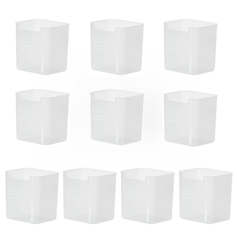 1/2/4/8/10pcs Fridge Side Door Storage Boxs Kitchen Food Vegetable Fruit Classification Box Plastics Miscellaneous Torage Container