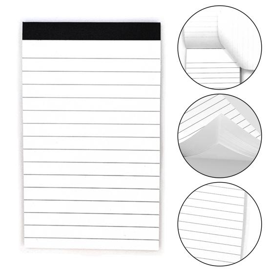 10 Pack Small Note Pads 3x5 Lined Writing Pads with 30 Sheets