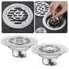 304 Stainless Steel Floor Drain Drains Magnetic Levitation Floor Drain Cores Bathroom Hair Catchers High-Flow Rate Anti-Blocks