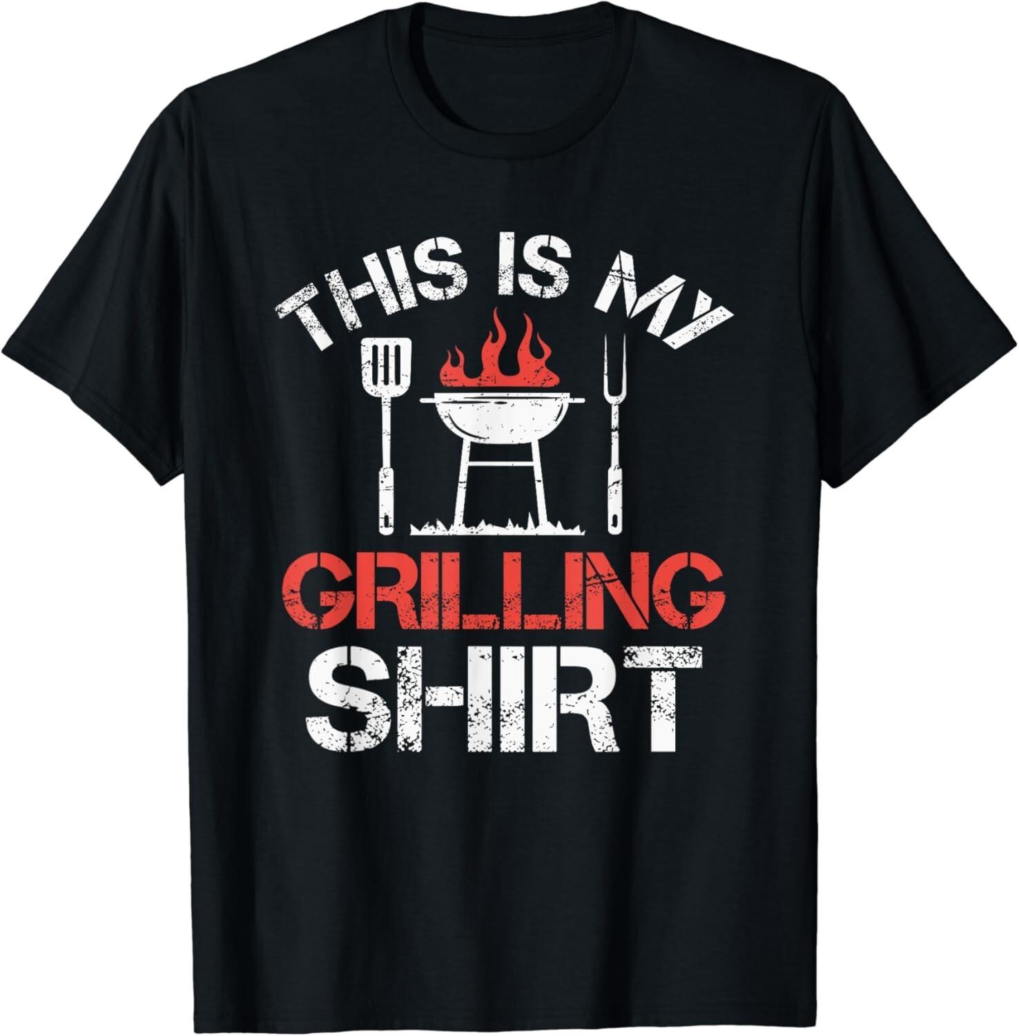 This is my grilling shirt funny barbecue Gift Unisex T-Shirt S