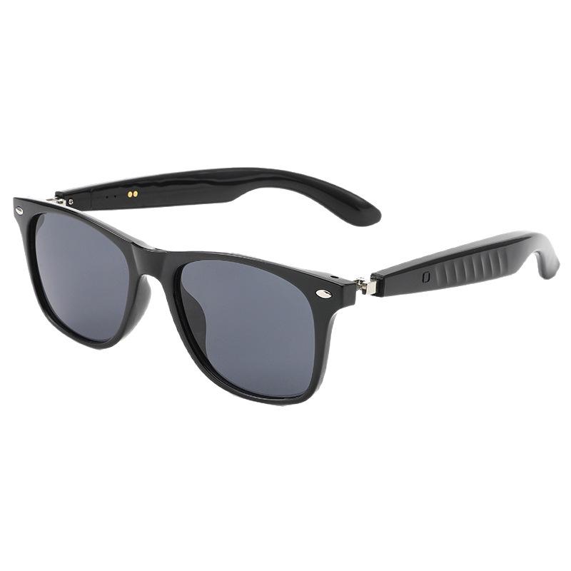 AI Bluetooth Translation Glasses: LC103-02 UV Color-Changing Lenses, Music & Call Functionality Sunglasses