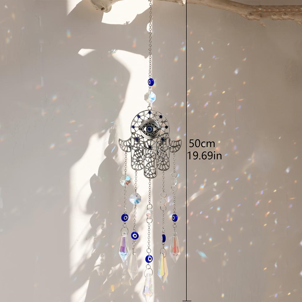 1pc Suncatcher Crystal Pendant Outdoor Garden Home Window Hanging Decorations Hanging Jewelry