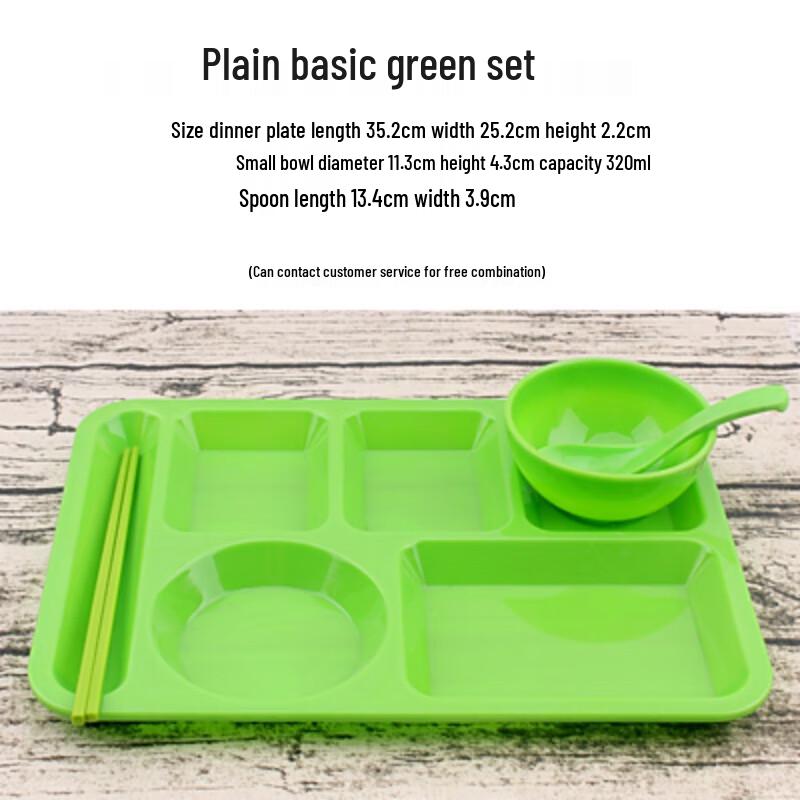 Commercial Divided Melamine Dinnerware Set