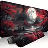 Dark Moon Durable Gaming Keyboard Table Mat Office Keyboard Pad Laptop Mouse Pad Rubber Nonslip for Office Desk Accessories