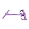 4 Tube Elastic Pull Rope Sit Up Training Pedal Resistance Band   Stretching Fitness Equipment
