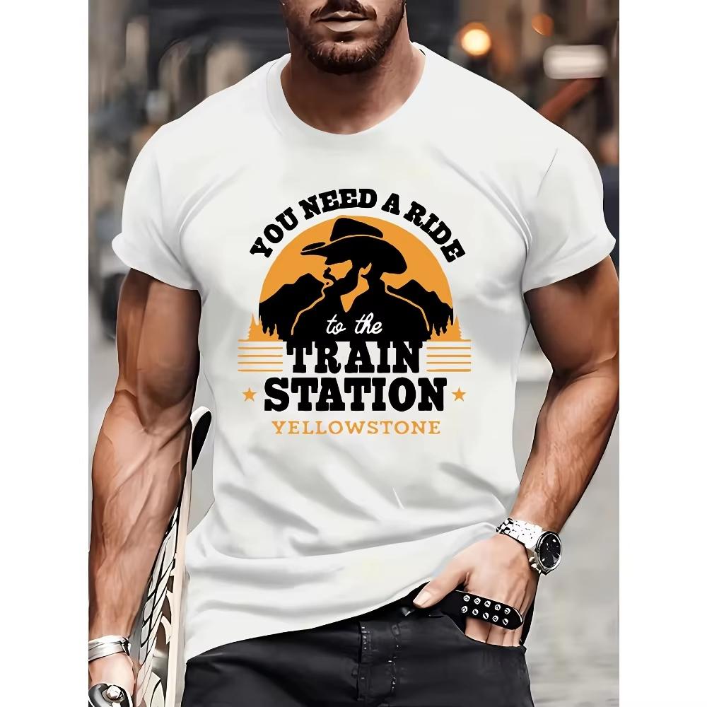 2026 Summer Unisexs Outdoor Casual Letter Cartoon Printed Round Neck Short Sleeved 100 Pure Cotton Soft Breathable Tshirt